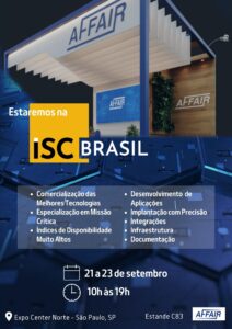 Estaremos na ISC Brasil 2022